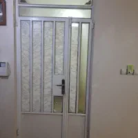 درب آهنی دولنگه باچهارچوب|مصالح و تجهیزات ساختمان|اهواز, شهرک دانشگاه|دیوار