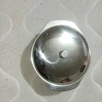 کاسه و ماهیتابه استیل قدیمی|کلکسیون اشیاء عتیقه|اراک, |دیوار