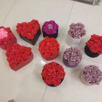 گل رز  دسته گل باکس کادو با تخفیف ویژه|گل مصنوعی|اصفهان, شهرک ولیعصر|دیوار