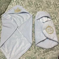 پتو کلاه دار،قنداق فرنگی،سرهمی مخمل نوزادی یک تومن