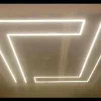 اجرای کناف رنگ و چراغ لاین نوری|خدمات پیشه و مهارت|قشم, |دیوار