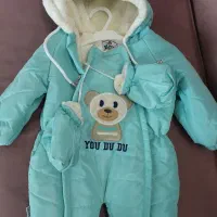 کاپشن سرهمی نوزاد سایز ۳|کفش و لباس بچه|بروجرد, |دیوار