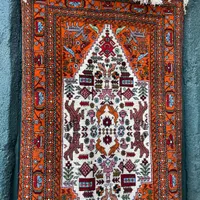 قالیچه دستباف|فرش|تربت‌حیدریه, حسنی بالا|دیوار