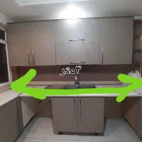 کابینتMDF به همراه گاز اخوان و هود لمسی و سینک|مصالح و تجهیزات ساختمان|تهران, سلیمانی|دیوار
