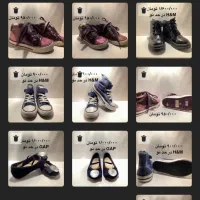 ۴ جفت کفش بچگانه - برند H&M و Gap
