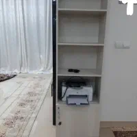 کتابخانه ام دی اف ۴ طبقه بایک کمد|کتابخانه، شلف، قفسه‌های دیواری|تهران, افسریه جنوبی|دیوار