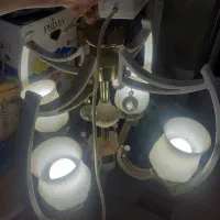 سلام یک عدد لوستر نو قیمت یک میلیون صد|لوستر و چراغ آویز|مشهد, اروند|دیوار