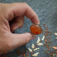 انگشتر نقره عقیق یمنی