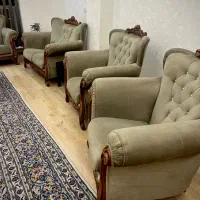 مبلمان ۷ نفره شرکتی|مبلمان خانگی و میز عسلی|سمنان, |دیوار