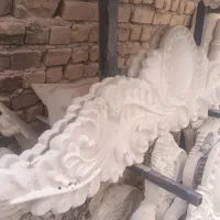 مجسمه سنگی و نمای رومی ابزار صراحی نرده سنگ ستون|مجسمه، تندیس، ماکت|اصفهان, احمدآباد|دیوار