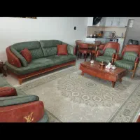 سرویس چوبی کامل در حد نو