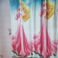 پرده سالم بدون هیچ لک وپارگی وشسته شده