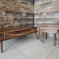 جا کفشی، زیر تلوزیون ، عسلی و جلو مبلی|مبلمان خانگی و میز عسلی|شاهینشهر, خانه کارگر|دیوار