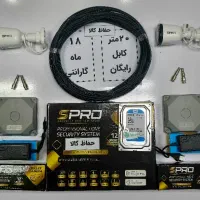 دوربین مداربسته20مترکابل رایگان تمام تجهیزات