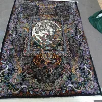 قالیچه دستباف تمام ابریشم