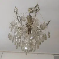 لوستر 6شعله تمام برنج