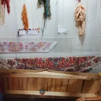 فرش نصفه دوخته شده