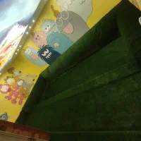 اجرای چمن برای پله  - مبلمان باغی عمارت