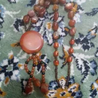 گردنبند عقبق قدیمی|کلکسیون اشیاء عتیقه|شوشتر, |دیوار