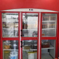 یخچال ویترینی شیش درب فروشگاهی