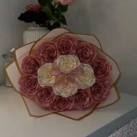 گل رز ربانی|گل مصنوعی|خرمدره, |دیوار