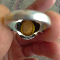 انگشترنقره رکاب قدیمی یکیش دره یکیشم یاقوت کبود|بدلیجات|تهران, جی|دیوار
