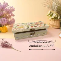 صندوقچه چوبی،،دست سازه هنری