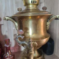سماور روسی مالیکوف مدل فنجانی مسوار کم بار