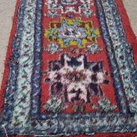 فرش دست بافت با پشم طبیعی