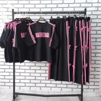 تیشرت شلواربگ پاپیونی کرپ مازراتی زنانه/پوشاک طنین