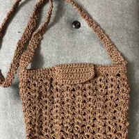 کیف دست بافت رافیا