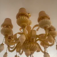 لوستر ۸ شاخه|لوستر و چراغ آویز|قم, زنبیل آباد|دیوار