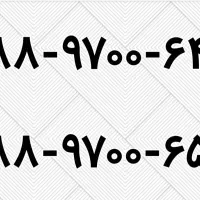 خط تلفن ثابت سریالی رند|تلفن رومیزی|تهران, فاطمی|دیوار