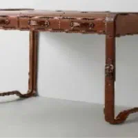 دکوری میز باز کمد بار میز سالن میز آرایش صندوق چرم|مبلمان خانگی و میز عسلی|تهران, بازار|دیوار
