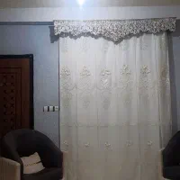 2عدد پرده۱۸۰cmپذیرایی با قد۲۸۰و 2کتیبه و زیر پرده