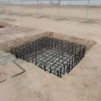 اجرای فنداسیون اسکلت استخر سوله قالبندی