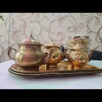 ست سماور برنجی|صنایع دستی و سایر لوازم تزئینی|تهران, حکیمیه|دیوار