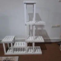 استند چوبی گلدان