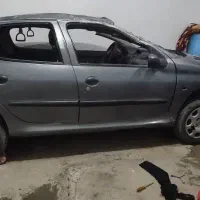 پژو۲۰۶ مدل ۸۶ تصادفی شاسی پلمپ|خودرو سواری و وانت|بوکان, |دیوار