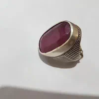 انگشتریاقوت رکاب دست ساز