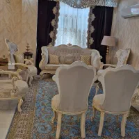 ست مبلمان ۹ نفره رومی در حد نو