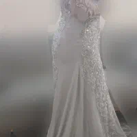 لباس پیراهن مجلسی کار دست عروسی نامزدی عروس