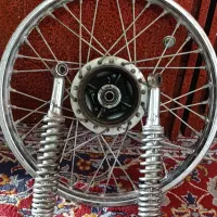 رینگ توپی موتور 125هوندا و کمک عقب