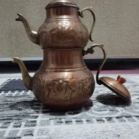 کتری قوری مسی|سماور، چای‌ساز، قهوه‌ساز|تربت جام, عیدی آباد|دیوار