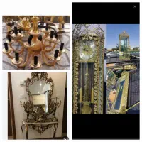 فروش و خرید لوستر آینه شمعدان برنز تمام نقاط تهران