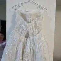 لباس عروس اروپایی چاک دار|لباس|فردیس, شهرک ناز|دیوار