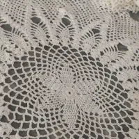 رومیزی قلاب بافی