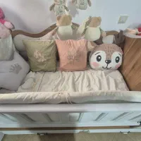 تخت دو منظوره نوزاد و نوجوان|تخت و سرویس خواب|ایزدشهر, |دیوار