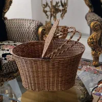 انواع سبد های حصیری