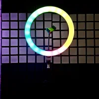 رینگ لایت ۳۰ سانتی RGB|لامپ و چراغ|اصفهان, شاهد|دیوار